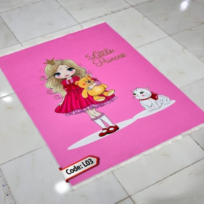 فرشینه کد L 03 دختر و گربه