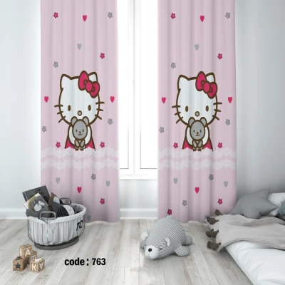 پرده کد 763 گربه کیتی