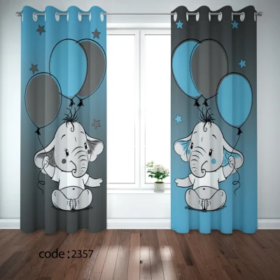 پرده کد 2357 فیل با بادکنک
