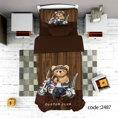 روتختی کد 2487 خرس موتور سوار