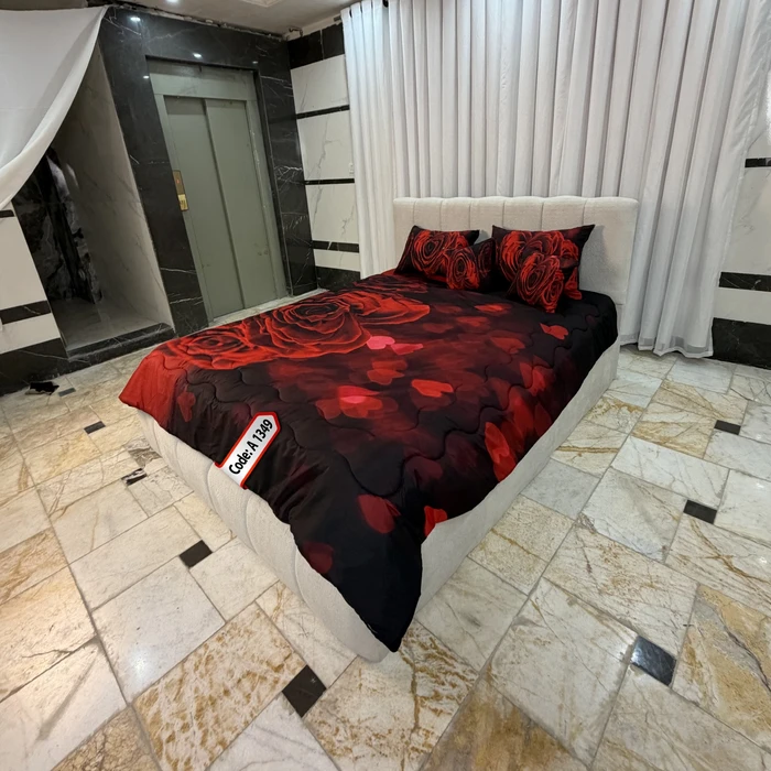 روتختی کد A 1349 قلب و گل سرخ