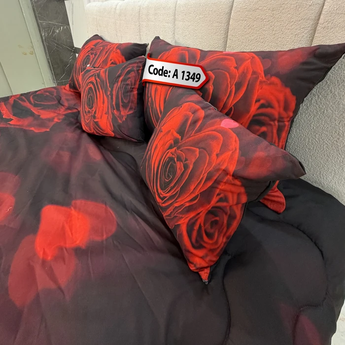 روتختی کد A 1349 قلب و گل سرخ