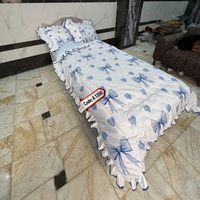 روتختی چین دار کد A 1350 پاپیون و قلب