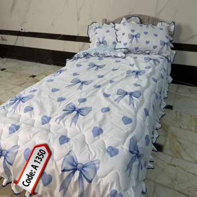 روتختی چین دار کد A 1350 پاپیون و قلب