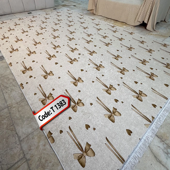 فرشینه کد T 1383 پاپیون و قلب